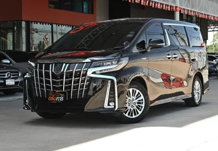 Toyota Alphard 2.5 HV S 4WD 2020 รถมือเดียวออกศูนย์เจ้าของเดิมดูแลดีเช็คศูนย์ตลอด