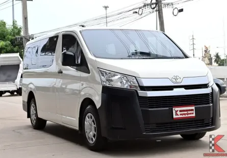 Toyota Hiace 2.8 GL 2019 รถตู้เตี้ยตัว GL แท้ เบาะเดิม 3 แถว รถบ้านมือเดียว