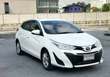 2019 Toyota Yaris Ativ 1.2 E รถเก๋ง 5 ประตู รถสวย ไมล์น้อย มือเดียว ป้ายแดง 