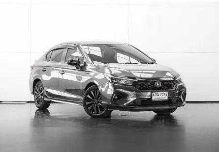 City มือสอง 2023 Honda CITY 1.0 RS TURBO ฟรีดาวน์ ฟรีส่งรถ การันตีรถสวย100%