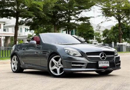 2016 Mercedes-Benz SLK-Class 2.0 SLK200 AMG รถเปิดประทุน ออกรถง่าย รถศูนย์ มือเดียวป้สยแดง 