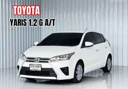 สายประหยัดต้องจัดแล้ว  Toyota YARIS 1.2 G รถเก๋ง 5 ประตู 