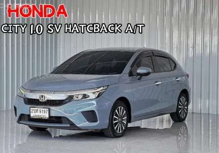 รถบ้านมือเดียว  Honda City Hatchback 1.0 VTEC Turbo รถเก๋ง 5 ประตู 