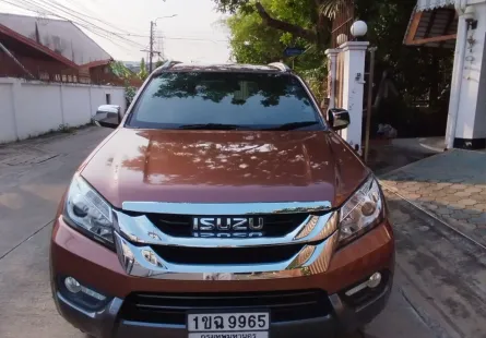 ขายด่วน! ISUZU MU-X 2.5 DVD Navi ปี 2014 สีน้ำตาล สภาพสวยจัด ไมล์แท้ 130,000 กม. พร้อมใช้งานทันที