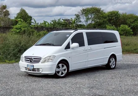 MERCEDES-BENZ VITO 122 CDI Extra Long (W639) Facelift หลังคาแก้ว ปี 2011 ออฟชั่นเต็ม พลังแรง แซงขาด