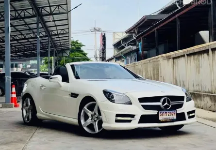 2016 Mercedes-Benz SLK-Class 2.0 SLK200 AMG รถเปิดประทุน ฟรีดาวน์ รถบ้านไมล์แท้  