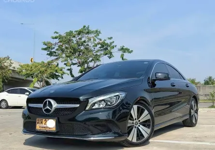 2018 Mercedes-Benz CLA-Class 1.6 CLA200 รถเก๋ง 4 ประตู รถบ้านมือเดียว ไมล์น้อย มีวารันตี 
