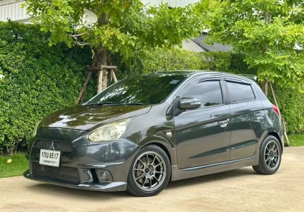 2013 Mitsubishi Mirage 1.2 รถเก๋ง 5 ประตู รถสวย ไมล์แท้ แต่มา 130,000 บาท  มือเดียวป้ายแดง 