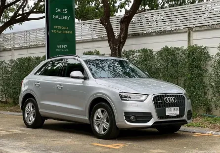 2013 Audi Q3 2.0 TDI  4WD รถเก๋ง 5 ประตู ขายรถสวย ไมล์แท้ เครื่องดีเซล สุดประหยัด 