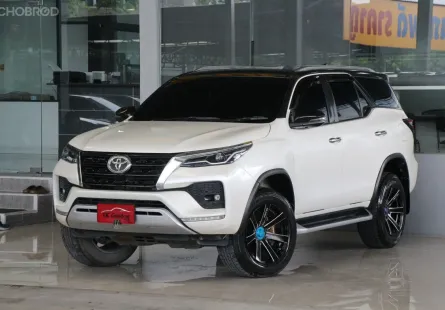 รถบ้าน วิ่งห้าหมื่นโล 2020 Toyota Fortuner 2.4 V SUV รถสภาพดี มีประกัน