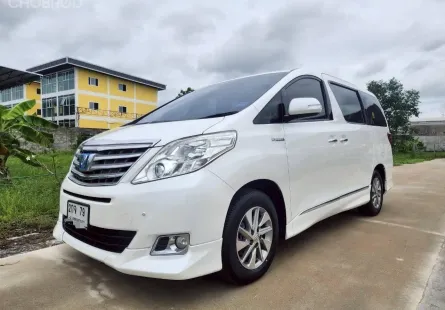 2013 Toyota ALPHARD 2.4 HYBRID รถตู้/MPV 