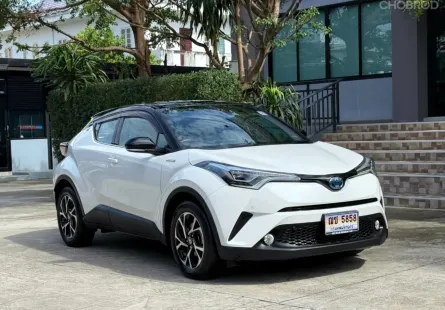 2021 TOYOTA CHR HV HI รถมือเดียวสภาพป้ายแดง รถวิ่งน้อยเพียง ( 78,000 กม ) รถไม่เคยมีอุบัติเหตุครับ