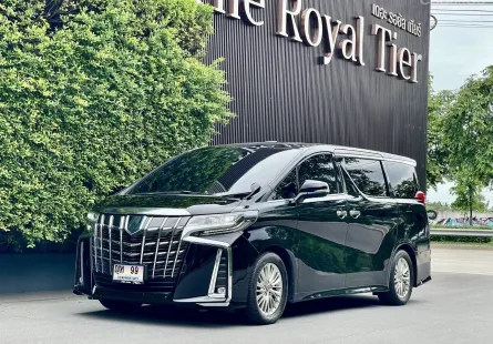 2022 Toyota ALPHARD 2.5 HYBRID E-Four รถตู้/MPV ขายรถสวย ไมล์น้อย 