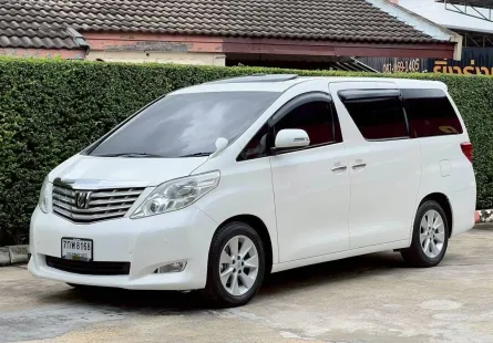 2010 Toyota ALPHARD 2.4 รถตู้/MPV 
