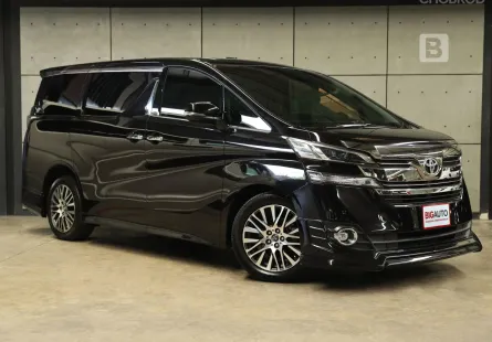 2017 Toyota Vellfire 2.5 Z G EDITION AT ไมล์แท้ 8 หมื่น Full Option ชุดแต่งแท้จากโรงงานรอบคัน B5644