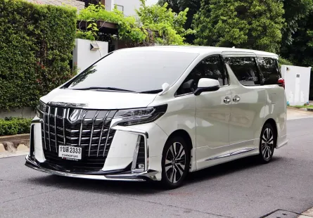 2021 Toyota ALPHARD 2.5 S C-Package  รถตู้/MPV