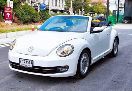 2013 Volkswagen Beetle 1.2 TSi Cabriolet ออกรถง่าย รถบ้านมือเดียว ไมล์แท้ 