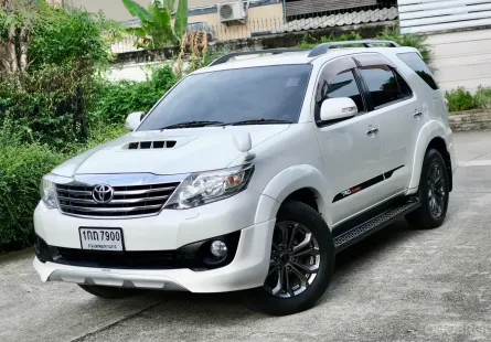 2013 Toyota Fortuner 3.0 TRD Sportivo SUV รถบ้านแท้ ไมล์น้อย เจ้าของขายเอง 