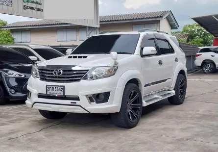 2013 Toyota Fortuner 2.5 V SUV รถบ้านแท้ ไมล์น้อย เจ้าของขายเอง 