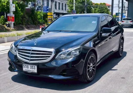2013 Mercedes-Benz E-Class 1.8 E200 CGI รถเก๋ง 4 ประตู เจ้าของขายเอง