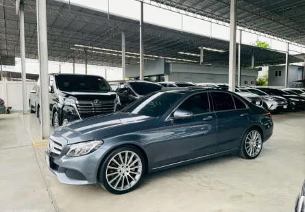 MERCEDES-BENZ C350e 2.0 AMG DYNAMIC 2017 รถสวย มือแรกออกห้าง ไมล์น้อย TOP สุด รับประกันตัวถังสวย