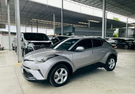 TOYOTA CH-R 1.8 HV HI HYBRID 2018 รถสวย มือแรกออกห้าง ไมล์น้อย TOP สุด พร้อมใช้ รับประกันตัวถังสวย