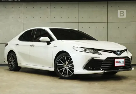 2022 Toyota Camry 2.5 HEV Premium Luxury Sedan AT ไมล์แท้ มี warranty ศูนย์ 5 ปี 150,000 KM B9829