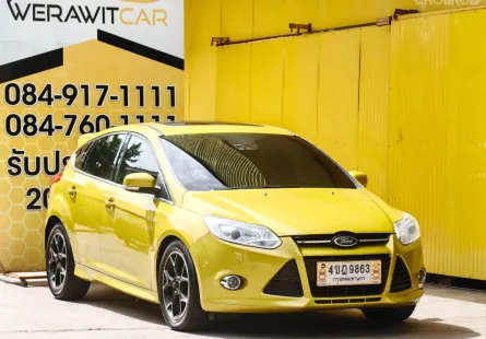 Ford Focus 2.0 Sport Plus Hatchback หลังคา Sunroof ปี 2013 เครื่อง เบนซิน เกียร์ Auto 5 ประตู