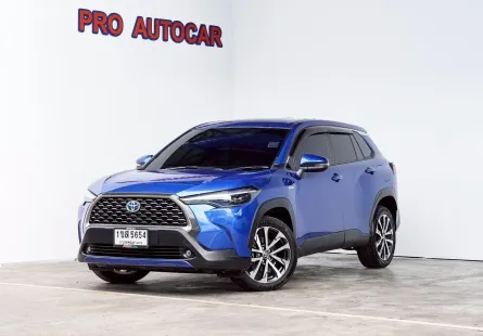 2021 Toyota Corolla Cross 1.8 Hybrid SUV รถบ้านมือเดียว