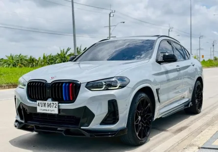 2022 BMW X4 2.0 xDrive20d SUV ฟรีดาวน์ รถสวย ไมล์น้อย 