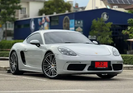 Porsche 718 Cayman 2.0 PDK AT สีเทาเครยอน สีพิเศษ หายาก ไมล์ 4หมื่นโลแท้ ออฟชั่นเต็ม 