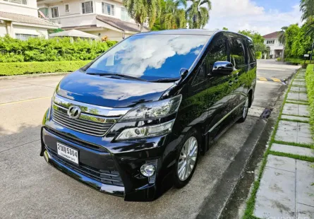 ปี14แท้ Vellfire 2.4 ZG ตัวTopสุดของรุ่น ชื่อเดียว มือเดียว ลำลับเดียวซื้อเงินสดมาจากป้ายแดง
