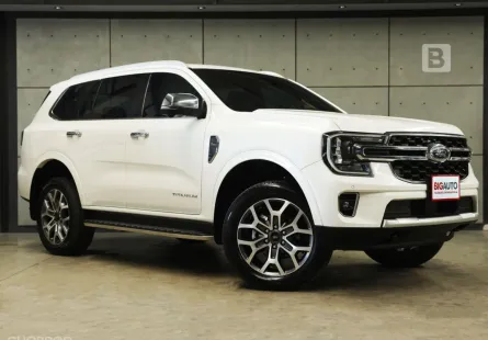 2023 Ford Everest 2.0 Titanium+ SUV AT รุ่น TOP สุด 2WD ไมล์เเท้ มี warranty 5 ปี 150,000 KM B6400