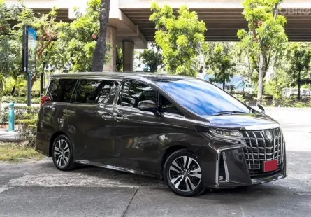2021 Toyota ALPHARD 2.5 รถตู้/MPV เจ้าของขายเอง รถสวย ไมล์แท้ 