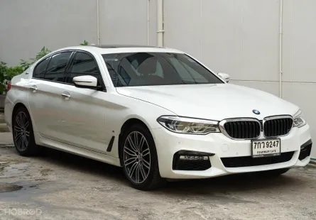 2018 BMW 5 Series 2.0 530e รถเก๋ง 4 ประตู เจ้าของขายเอง รถสวย ไมล์น้อย มือเดียวป้ายแดง 