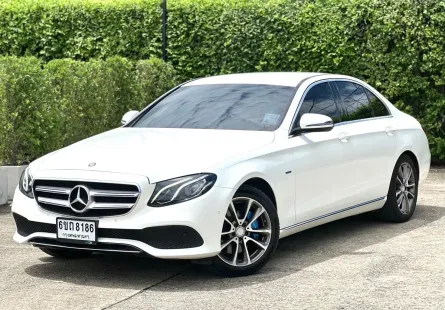 2017 Mercedes-Benz E-Class 2.0 E350e รถเก๋ง 4 ประตู รถบ้านแท้ ไมล์น้อย 