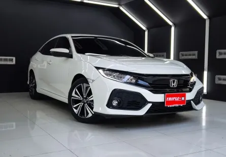 Honda CIVIC fk 1.5 i-VTEC Turbo 2017 รถบ้านมือเดียว ไมล์แท้74,000 รถเดิมไม่เคยปรับแต่ง
