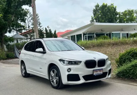 2017 BMW X1 2.0 sDrive18d Msport ดีเซล มือเดียวป้ายแดง