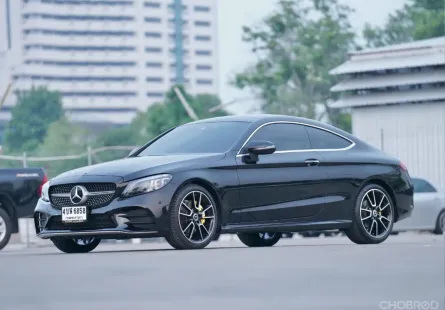 2020 Mercedes-Benz C-Class 1.5 C200 Coupe รถเก๋ง 2 ประตู รถบ้านแท้ ไมล์น้อย ประวัติศูนย์ 