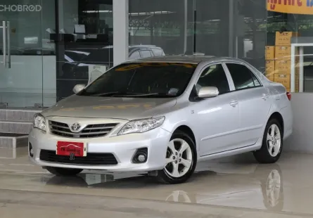 Toyota COROLLA 1.8 E ปี 2012 ไม่เคยติดแก๊สแน่นอน รถบ้านแท้ๆ สวยเดิมทั้งคันรับประกัน ออกรถฟรีดาวน์