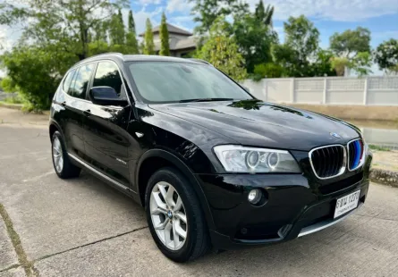 BMW X3 X-Drive 20d Highline F25 ดีเซล ขับเคลื่อน 4 ล้อ ปี 2013