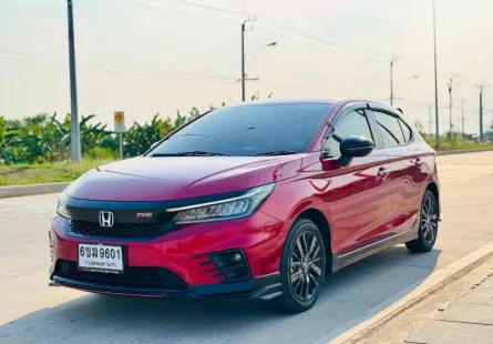 2022 Honda City Hatchback 1.0 RS รถเก๋ง 5 ประตู ไมล์น้อย มือเดียวป้ายแดง 