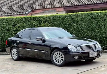 2006 Mercedes-Benz E-Class 1.8 E200 Kompressor รถเก๋ง  4 ประตู  รถสวย ไมล์น้อย 