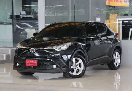 Toyota C-HR 1.8 MID ปี 2019 รถบ้านแท้ๆ ไมล์น้อยเข้าศูนย์ตลอด สวยเดิมทั้งคัน ยางสวย ออกรถ0บาท