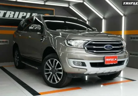 FORD EVEREST Titanium+ 2.0 Bi-Turbo ปี 2018 ไมล์แท้ 74,000 รถบ้านมือเดียว