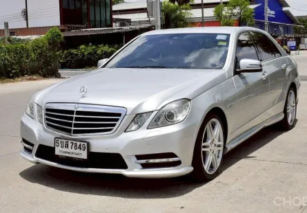 BENZ E250 Avantgarde 1.8 CGI เกียร์คอ 7 Speed ปี2012 