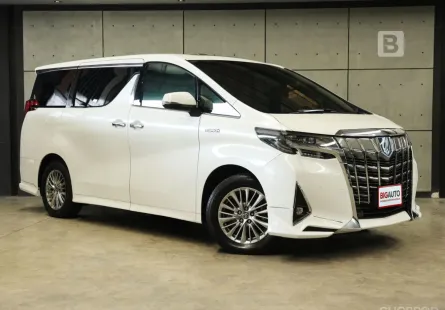 2019 Toyota ALPHARD 2.5 HV 4WD AT รุ่น TOP สุดของ Hybrid ไมล์แท้ ไม่ใช่รถเกรย์ B4063