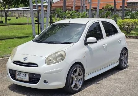 2012 Nissan MARCH 1.2 รถเก๋ง 5 ประตู 