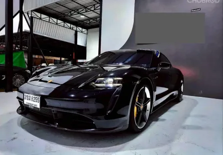 2021 Porsche Taycan Turbo S 105 kWh รถเก๋ง 4 ประตู รถบ้านมือเดียว ไมล์น้อย ขายดาวน์ 