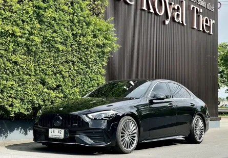 2022 Mercedes-Benz C-Class 2.0 C220d รถเก๋ง 4 ประตู รถบ้านมือเดียว ไมล์น้อย เจ้าของขายเอง 
